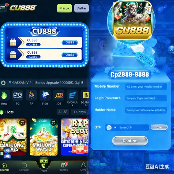 CU888 WD Cepat DANA OVO GoPay